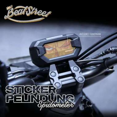 Stiker Pelindung Spido BEAT Sticker Antigores Kaca Speedometer Motor ZORRO