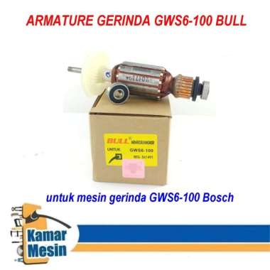 BULL Armature Gerinda Bosch GWS6-100 Angker Gurinda Rotor Gerinda GWS6-100 GWS 6 100 VULL