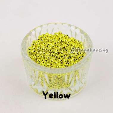 MGB Mutiara Pearl Jahit Asli Original Matsuno Glass Beads Mote Manik-Manik Metalic Jepang, Ukuran 3m