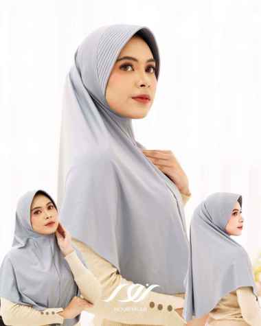 Hijab Instan Murah/Bergo Afifah Navy