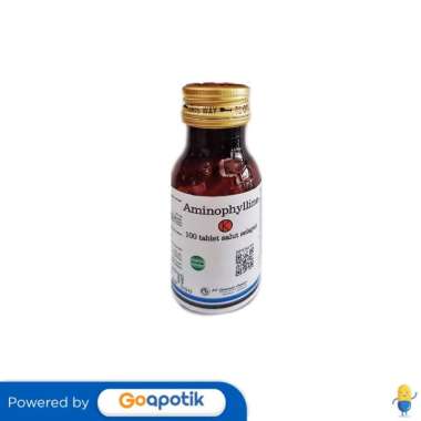 AMINOPHYLLINE CORONET CROWN 200 MG BOTOL 100 TABLET