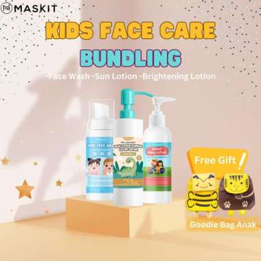 Bundling Face Care Baby & Kids - Face Wash & Face Lotion Bayi Anak