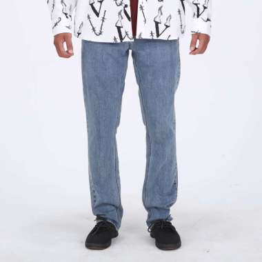 VOLCOM MLD VORTA SLIM FIT JEANS 34 Cali Blue