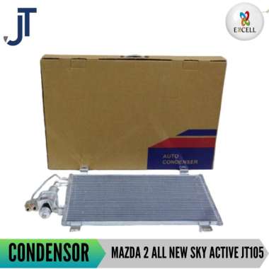 Condensor Kondensor Radiator Ac Mobil New Mazda 2 Skyactive Skyactiv
