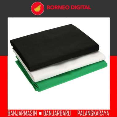 Background Studio Photography Cloth 200x300cm Hitam