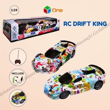 Mainan Mobil RC Drift Remote Control Charger Balap Drift RC Murah Ada Lampu Depan