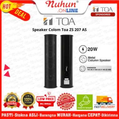 Toa Column Speaker ZS-207-AS