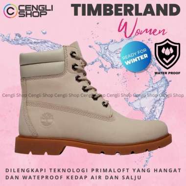 SEPATU TIMBERLAND BOOT WANITA ORIGINAL BOOTS KULIT ASLI ORI WATERPROOF WINTER TERBARU TW06