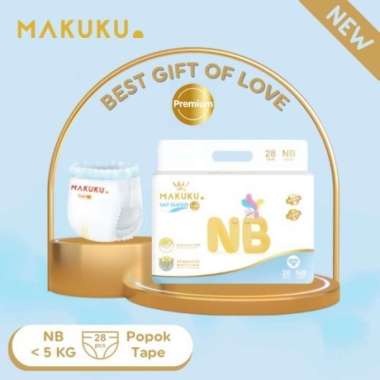 Makuku SAP Diapers Procare Popok Bayi Tape Perekat bayi baru lahir NB28 / NB28