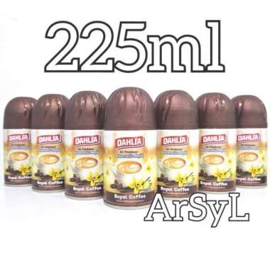 Dahlia Matic Refill Pengharum Ruangan 225ml - Royal Coffee