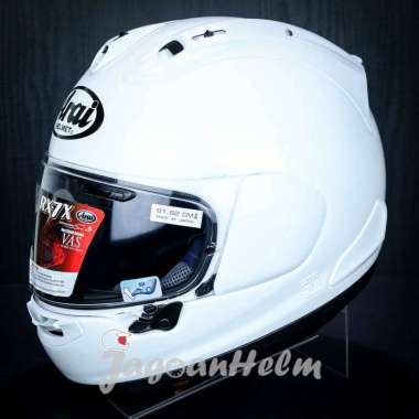 ARAI HELM RX-7X | GLASS WHITE | SOLID RX7X FULLFACE M