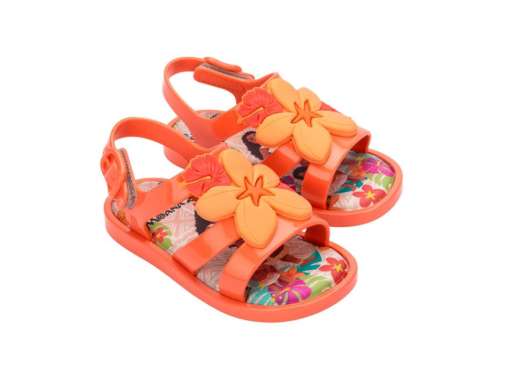 Mini Melissa SS25 Colorland + Moana Bb Orange Sandal Anak Perempuan (36145BL2970) 24