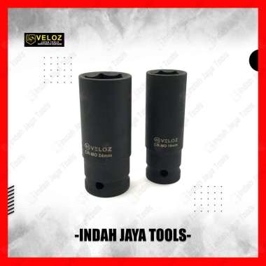VELOZ Mata Deep Impact 19 24 mm - Kunci Sok Panjang Socket Shock Sock 19 MM