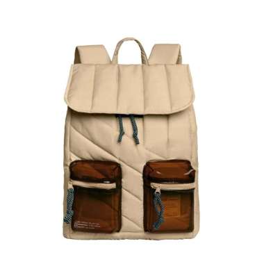 Niion Mera Laptop Backpack / Tas Ransel Laptop 15inch Wanita Pria Ice Coffee