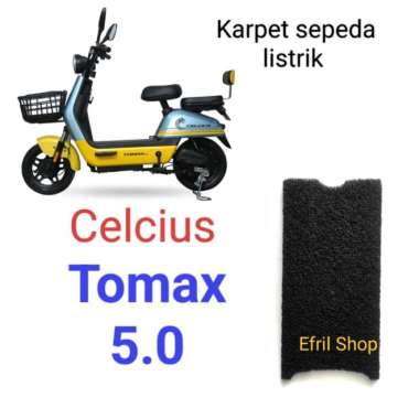 Karpet sepeda listrik Celcius Tomax 5.0 Cokelat