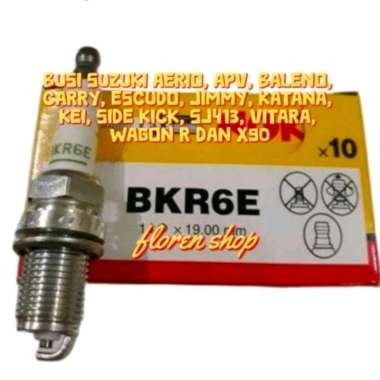 Busi asli NGK Apv, Aerio, Baleno, Carry, Escudo, Jimmy, Katana, Kei, Sidekick, SJ413, Vitara, Wagon 
