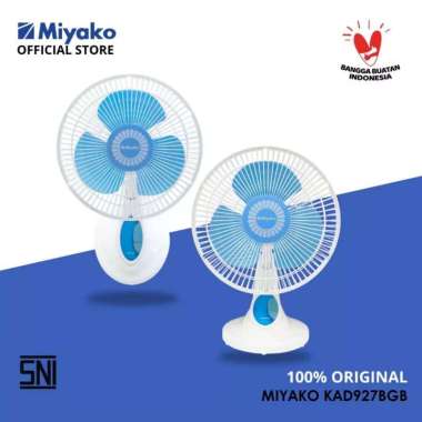 Kipas Angin Miyako KAD927BGB - Kipas multifungsi Meja & dinding 9 inc - Wall fan Jaring besi