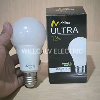 Michilux ULTRA lampu LED Bulb 12W cahaya putih 6500K E27