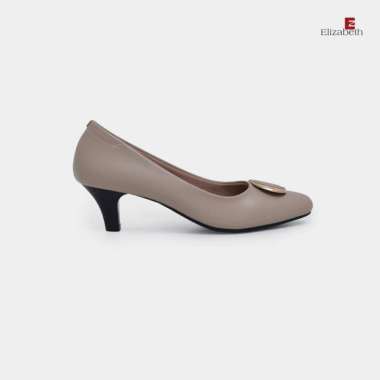 Elizabeth Shoes - Sepatu Wanita | Pantofel Heels 0689-0136 41 Cream