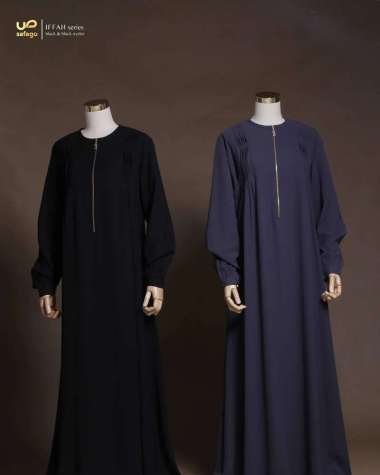 In'am Gallery | Gamis Iffah by Safago KHIMAR MOCCA
