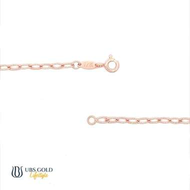 UBS Gelang Emas - Kkp4002g - 17k 17cm-Rose Gold