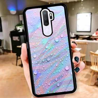 Custom Case Casing Glosy Tempered Glass Cover Belakang Skin Hp Vivo V5, V7, Y83 VIVO Y83 SERIES 1