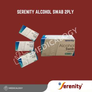 Serenity Alcohol swab 2ply