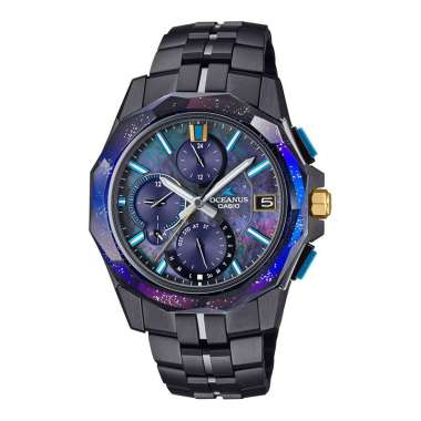 Jam Tangan Pria Casio Oceanus Manta OCW-S6000BV-1AJR Tough Solar Chorongraph Dial Titanium Band (JDM
