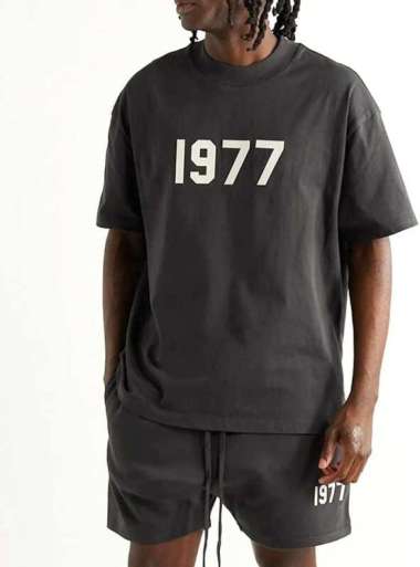 FEAR OF GOD ESSENTIALS FOG 1977 IRON T-SHIRT TEE