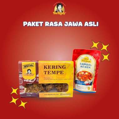 [PAKET RASA JAWA ASLI] Kering Tempe Bu Rudy + DD1 Sambal Korek