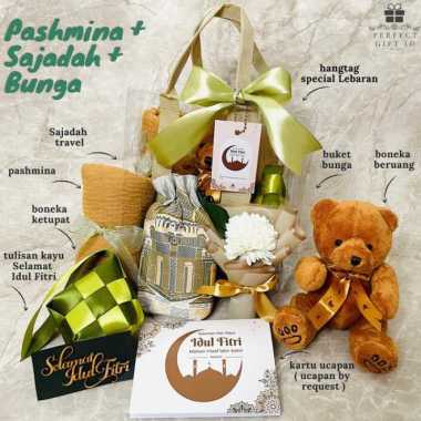 Eid Hampers / Hampers Lebaran / Hampers Idul Firti / Kado Lebaran PasmnaSjdhBunga Lebaran Cowok