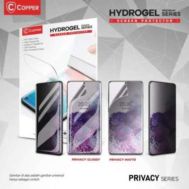 COPPER Hydrogel Privacy Series untuk Samsung A9 / A8 / A7 / A6 / PLUS - 2018 / 2017 / 2016 / 2015 Sa