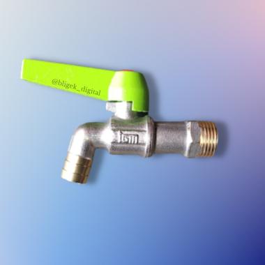 Kran air / kran tembok / keran Kuningan Igm 1/2 Inch GAGANG PANJANG