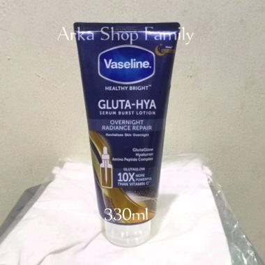 VASELINE Gluta Hya Healthy Bright Serum Burst Lotion Overnight Night Radiance Repair Peptide 200ml /