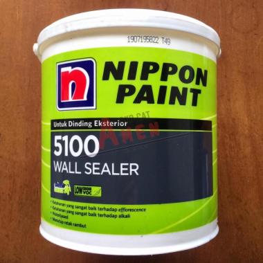 NIPPON PAINT 5100 WALL SEALER 4KG / CAT DASAR DINDING EXTERIOR