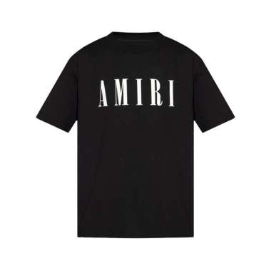 Amiri Core Logo Print T-Shirt Black Black S