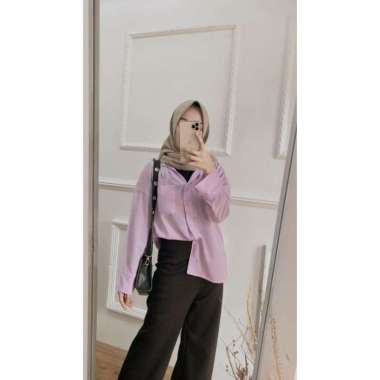 Fabia Import Blouse Allsize Lilac