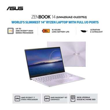 ASUS ZenBook 14 UM425UAZ-OLED752 - Lilac Mist