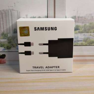 Charger Samsung Tipe C To Tipe C Original Fast Charging 25 Watt45 Watt Hitam 25 Watt