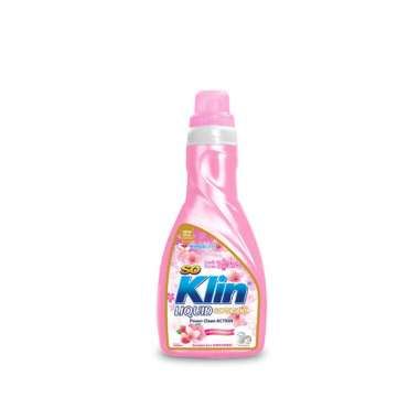 Promo Harga So Klin Liquid Detergent + Softergent Soft Sakura 1000 ml - Blibli