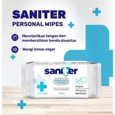 TISSU BASAH SANITER PERSONAL WIPES 50'S