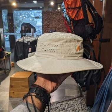 EIGER TOPI BUCKET J R MOORLAND RIMBA HAT - WHITE S/M