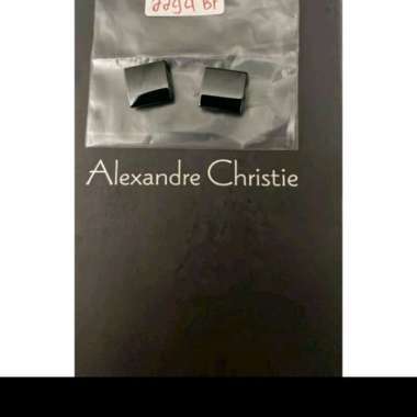 sambungan rantai awal jam tangan Alexandre Christie 2294 hitam