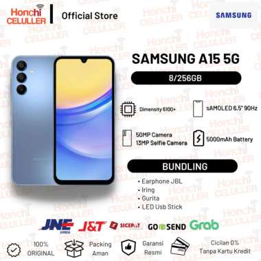Samsung Galaxy A15 5G 8/256GB Garansi Resmi Samsung Indonesia SEIN A15 5G 8/256GB Full Bundling