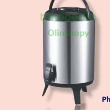 Water Jug Tank Dispenser Drink Jar Stainless 9.5 Liter 9500 ml