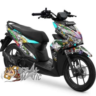 Stiker Beat Street Full Body Decal full body motor Beat Street FI EPS 2017-2019 Deluxe 2020-2023 - J