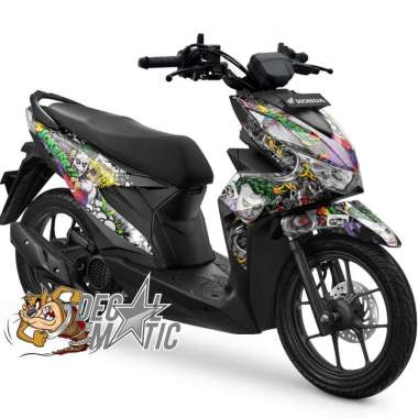 Stiker Beat Street Full Body Decal full body motor Beat Street FI EPS 2017-2019 Deluxe 2020-2023 - J