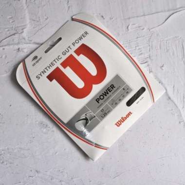 Senar Raket Tenis Wilson Synthetic Gut Power
