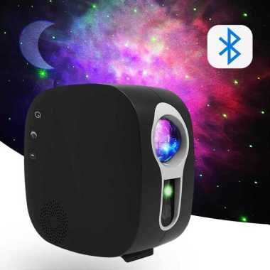 NEWSTYLE Lampu Tidur Proyektor Bluetooth Speaker 220V with Remote