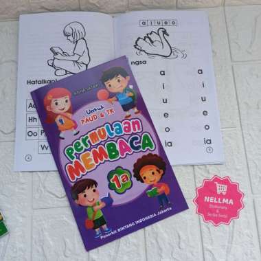 Buku Anak PAUD TK SD Permulaan Membaca 1A (BI)
